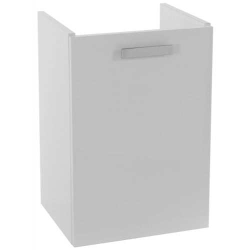 15 Inch Wall Mount Glossy White Bathroom Vanity Cabinet ACF L423BW